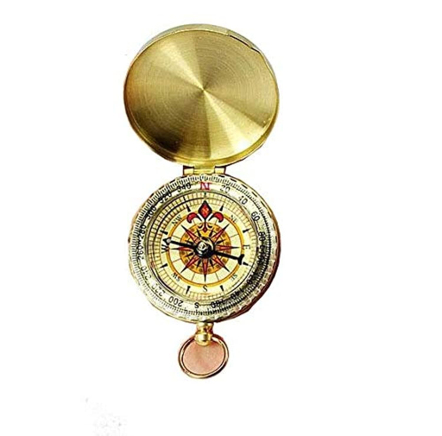 Pure Copper Multi-Function Compass Emergency Tactical Survival Waterproof Camping Hunting Hiking Gear Lensatic Outdoor