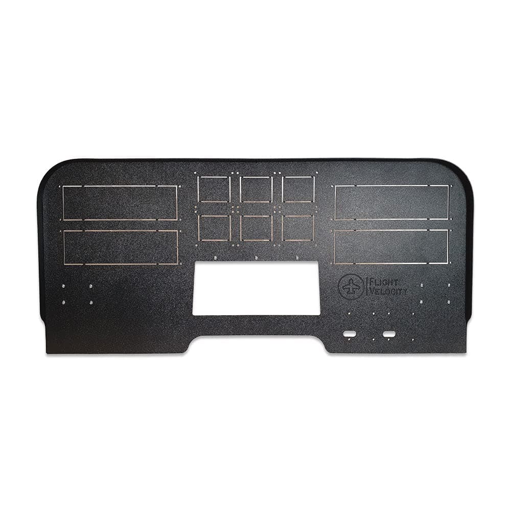 FV3H - Mid Profile Cockpit Panel Kit with Honeycomb Flight Control Support