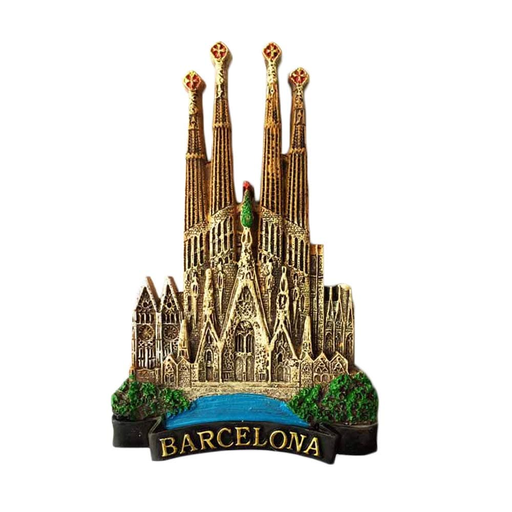 3D Fridge Magnet - Barcelona Keepsake Home Kitchen Spain