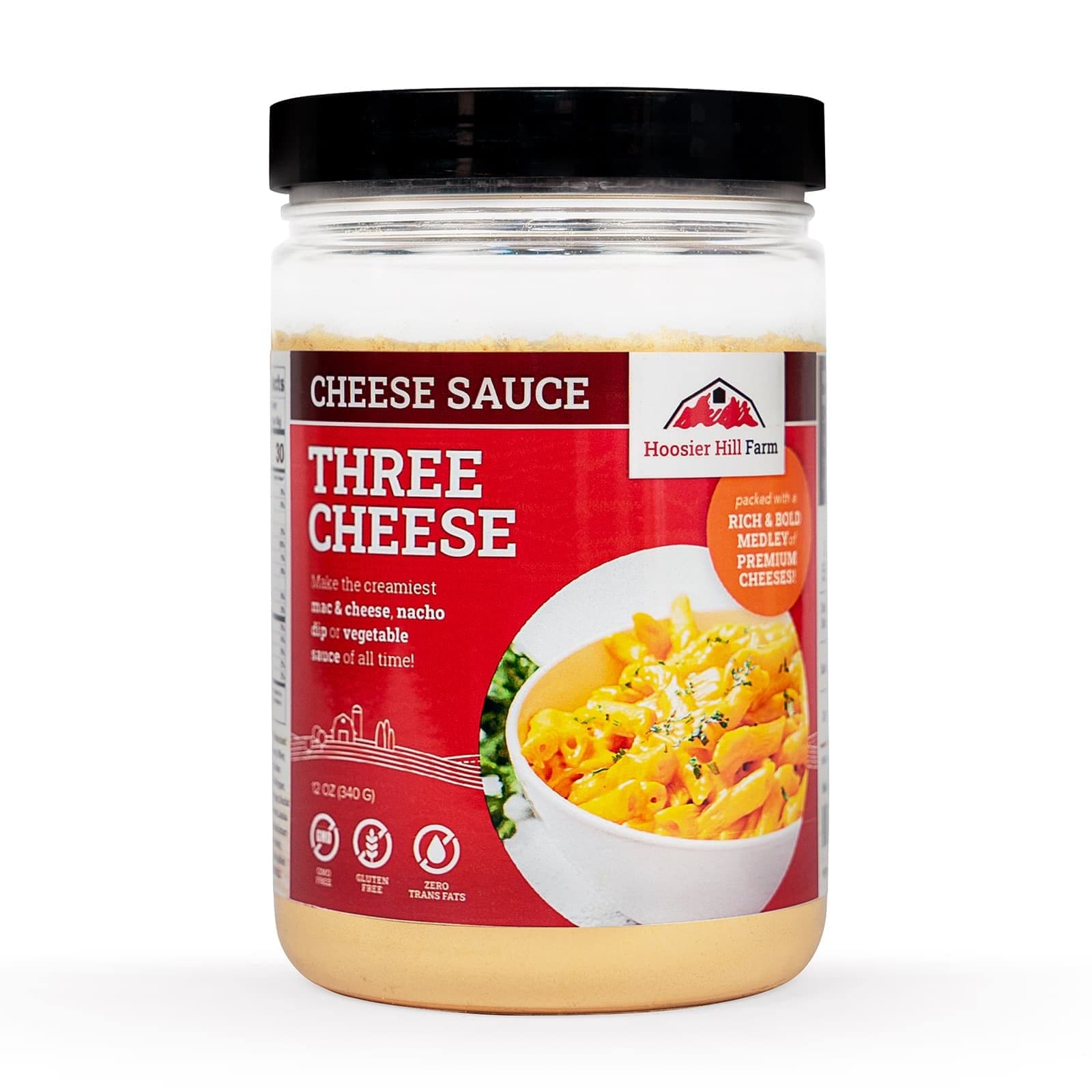 Hoosier Hill Farm Three Cheese Sauce Mix, 12oz (Pack of 1)