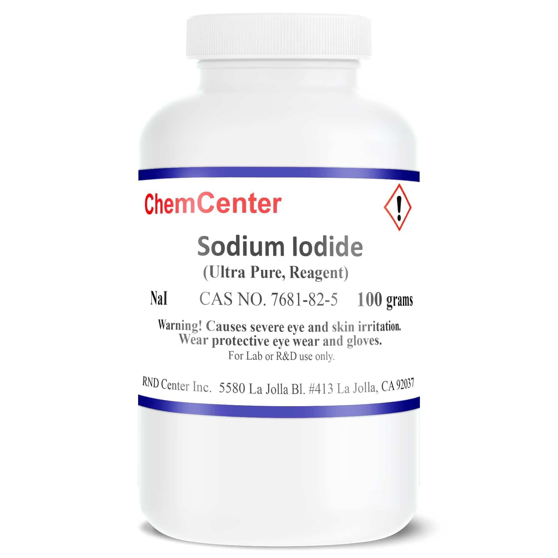 Sodium Iodide, Ultra Pure, 100 Grams