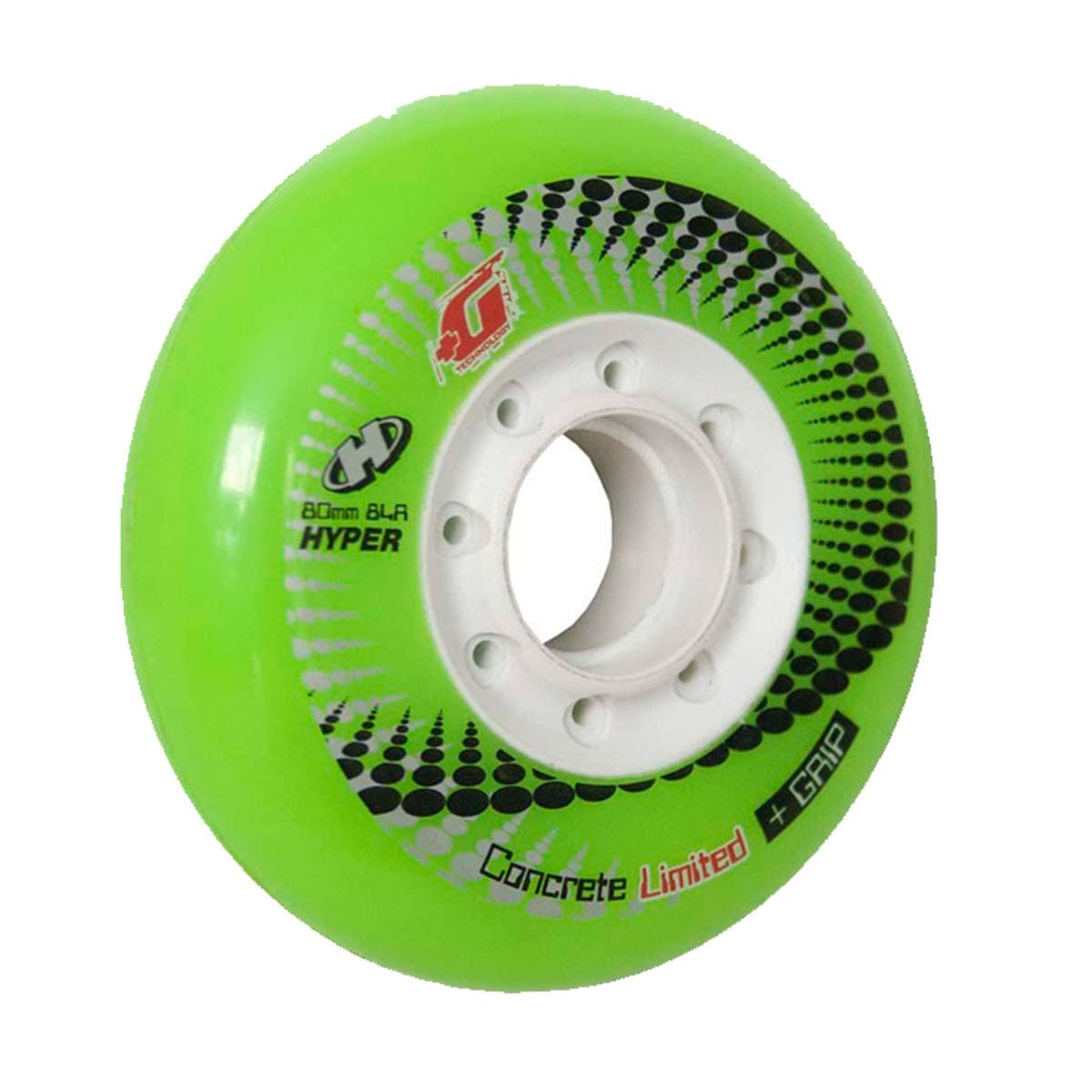 HyperWheelsDes Hyper Rueda P. Urban Concrete SL 76-84 4ud Unisex Adult Roller Skates