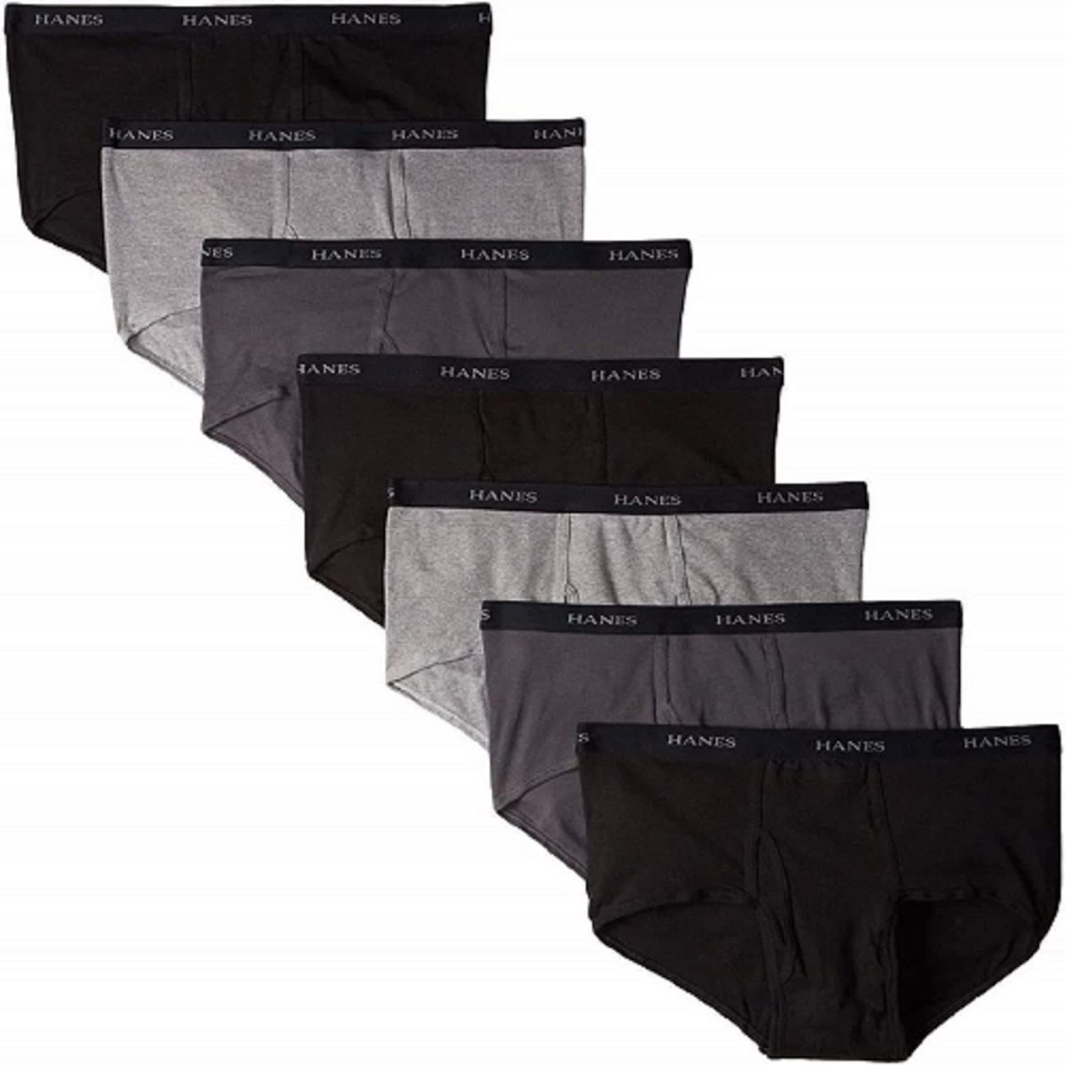 Hanes Ultimate Men's 7-Pack ComfortSoft Briefs