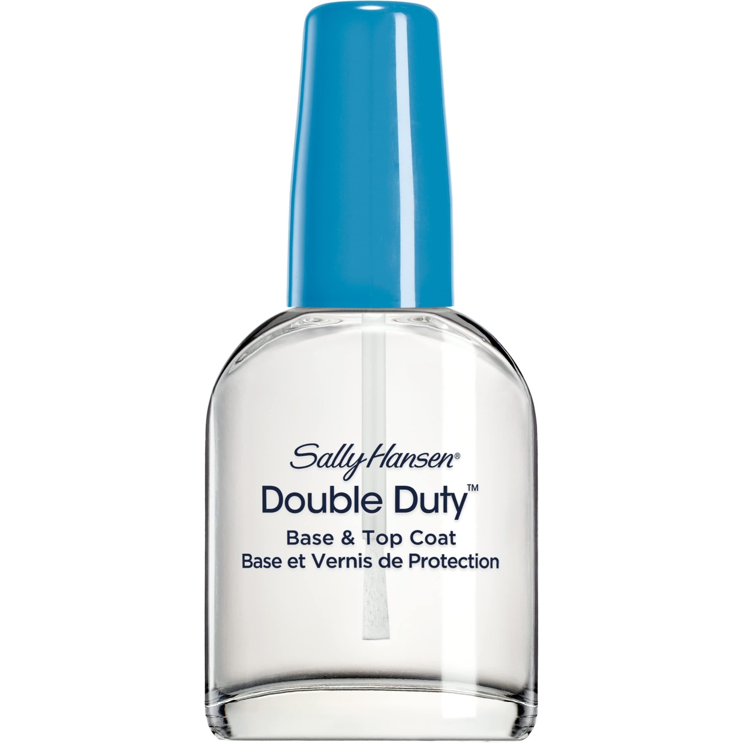 Double Duty™, Base and Top Coat, Quick Dry, Long Lasting, Streak-Free Shine, Clear Nail Polish