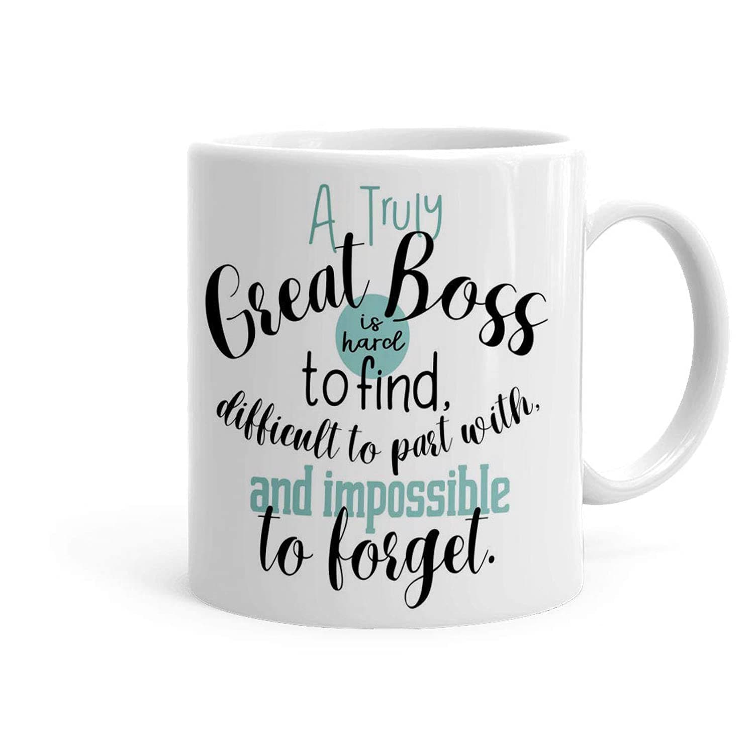 SCPmarts Create Your Desire� Great Boss Theme Coffee Mug Printed Ceramic Coffee Mug - 11Oz , White.