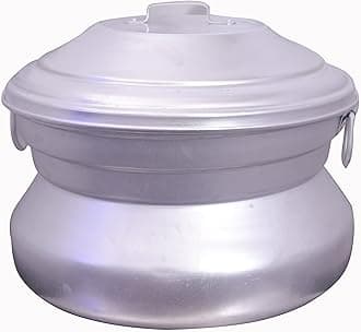 Malabar Trading Company Aluminium Idly Maker, satti, Steamer, Idli Cooker big Size, Idli Chembu for Restaurant, Canteen | INDUSTRIAL GRADE (MINOR SCRATCHES TO BE EXPECTED) (28 Idli)