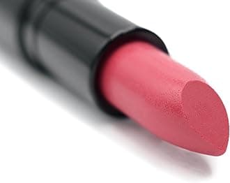Brandy Rose Deep Pink Red Lipstick Color Moisturizing Paraben Free, No Animal Testing & Cruelty Free Lip Makeup Color