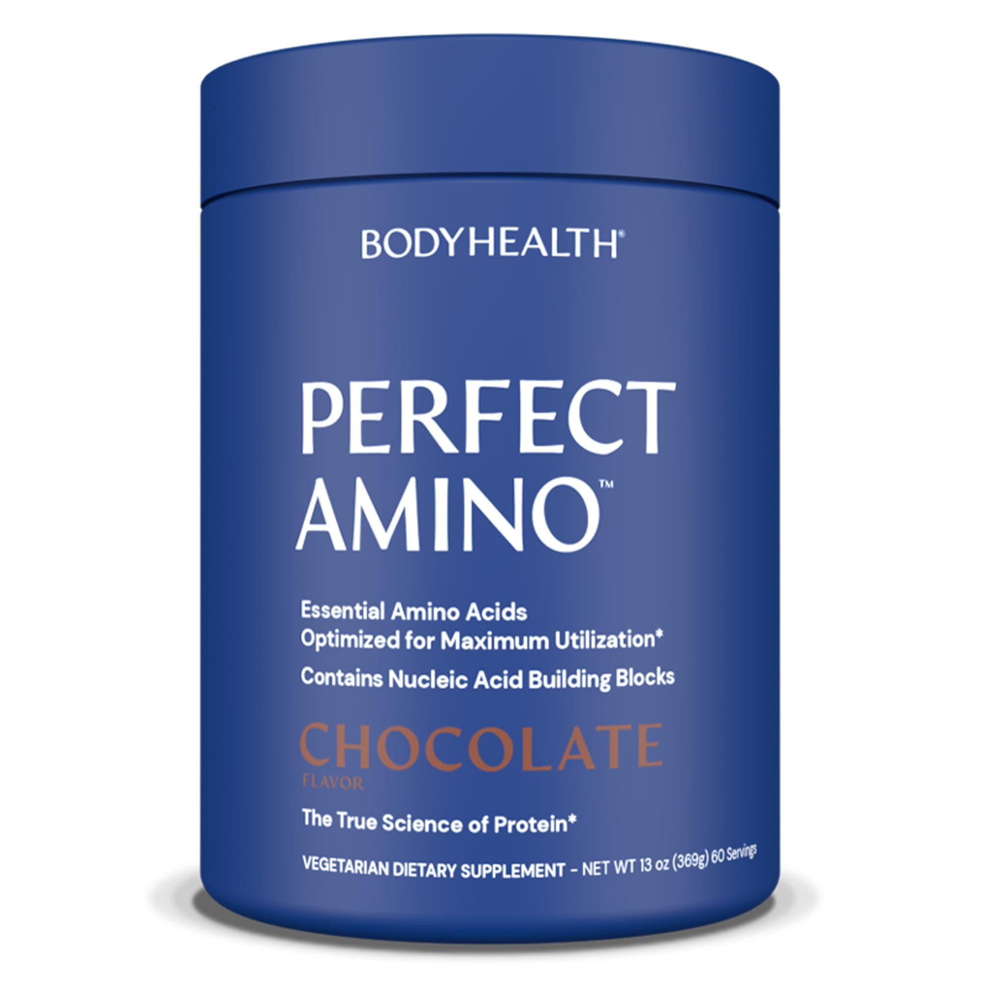 PerfectAmino Powder - BCAA and EAA Powder for Pre and Post Workout - Amino Acid Energy Drink for Men and Women to Support Lean Muscle and Recovery - Chocolate - 60 Servings