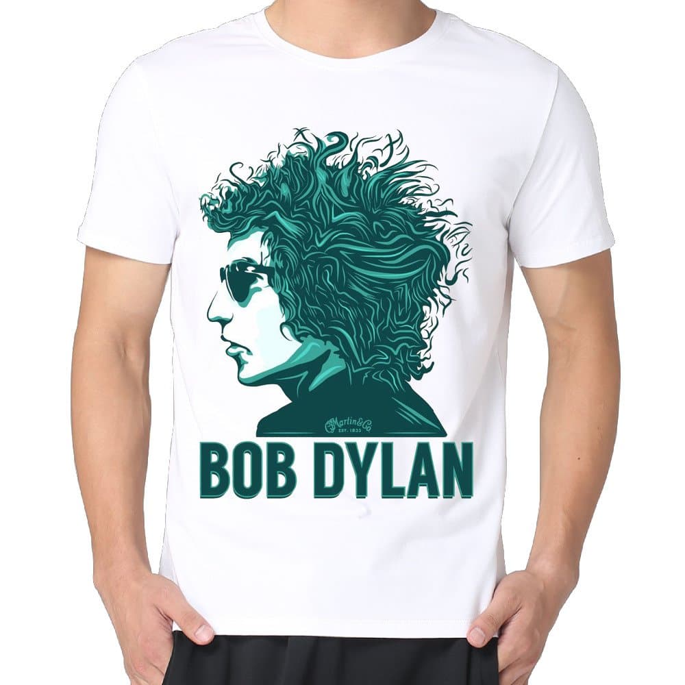 Ringll Design Mens Bob Dylan T-Shirt
