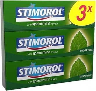 Chewing Gum: Spearmint ( Pack of 3 )