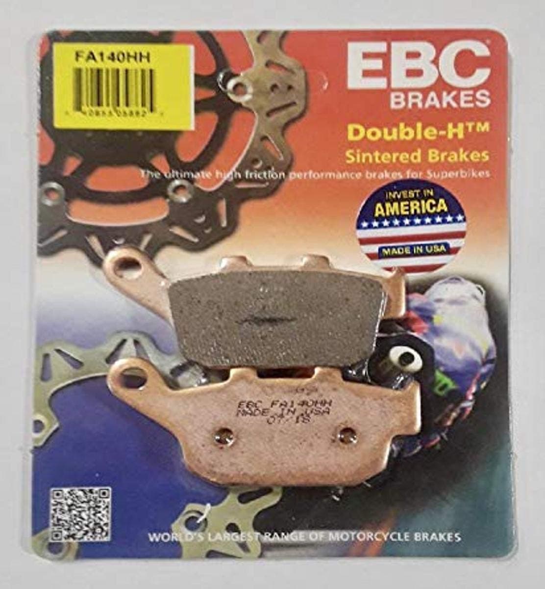 EBC Brakes FA140HH Disc Brake Pad Set