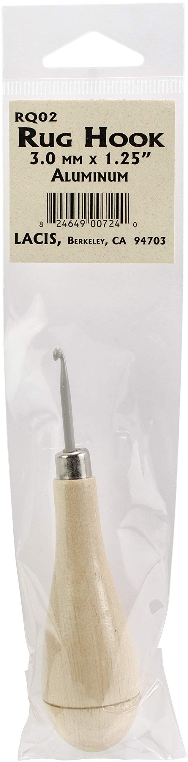 LACIS RUG HOOK 3MMX1.25, other, One Size