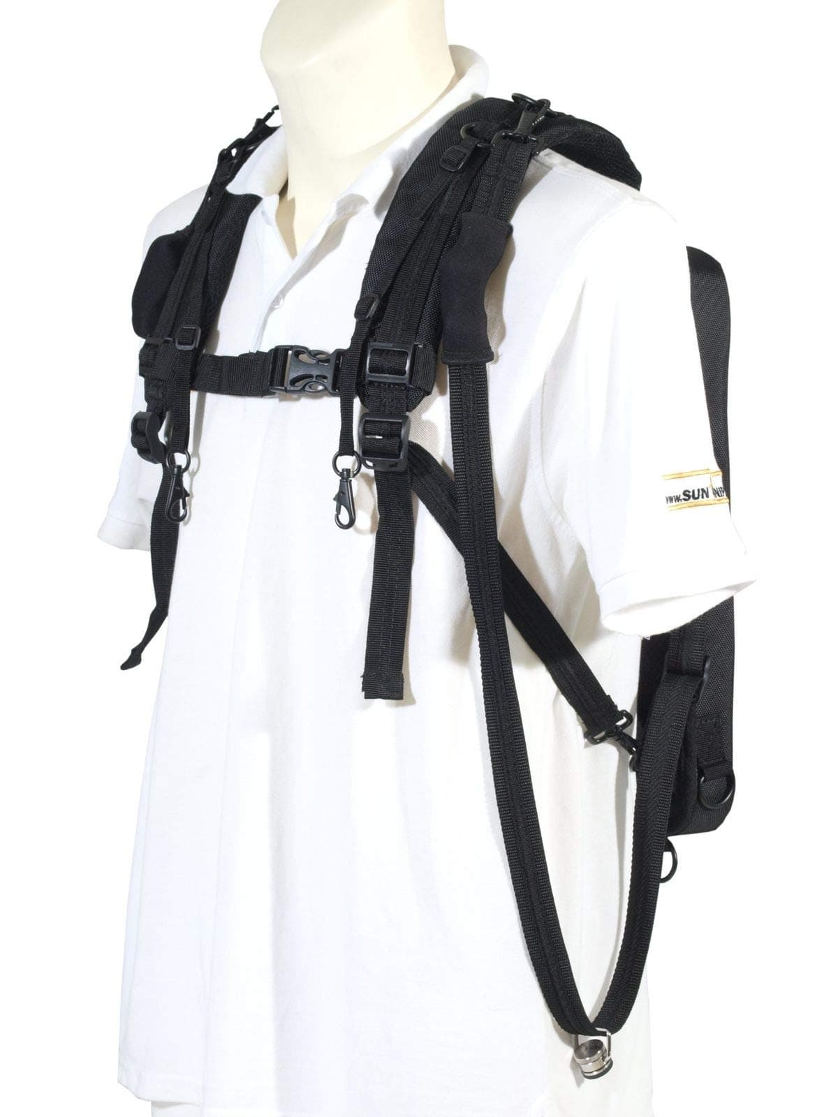 Professional Camera Strap ROTABALL Triple-Press-Harness, Black (SSN-RB-TPHB)