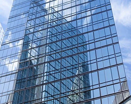 EXTERNAL REFLECTIVE SILVER 30-10 YEAR SOLAR MIRROR PRIVACY ONE WAY WINDOW TINTING FILM - Sample