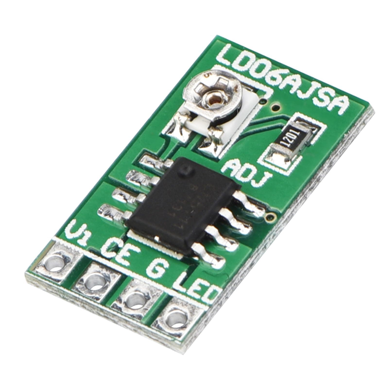 Constant Current Adjustable Module, Aluminum Miter T-Track PWM Control Board DC 3.3V 3.7V 5V LED Driver 30-1500mA for LED Li-ion