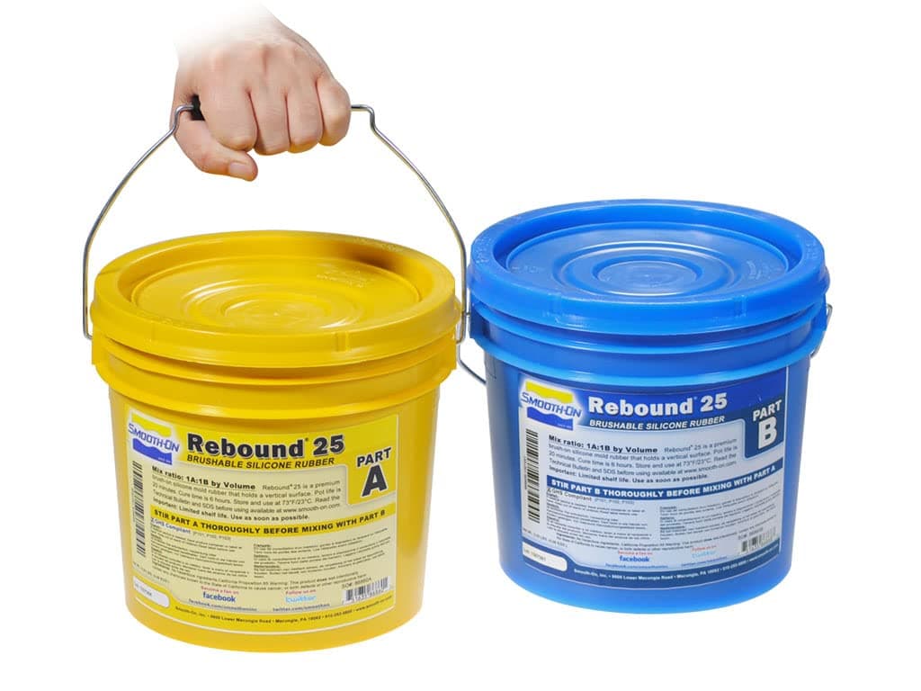 Rebound 25 - Brushable Platinum Silicone Rubber - Gallon Unit