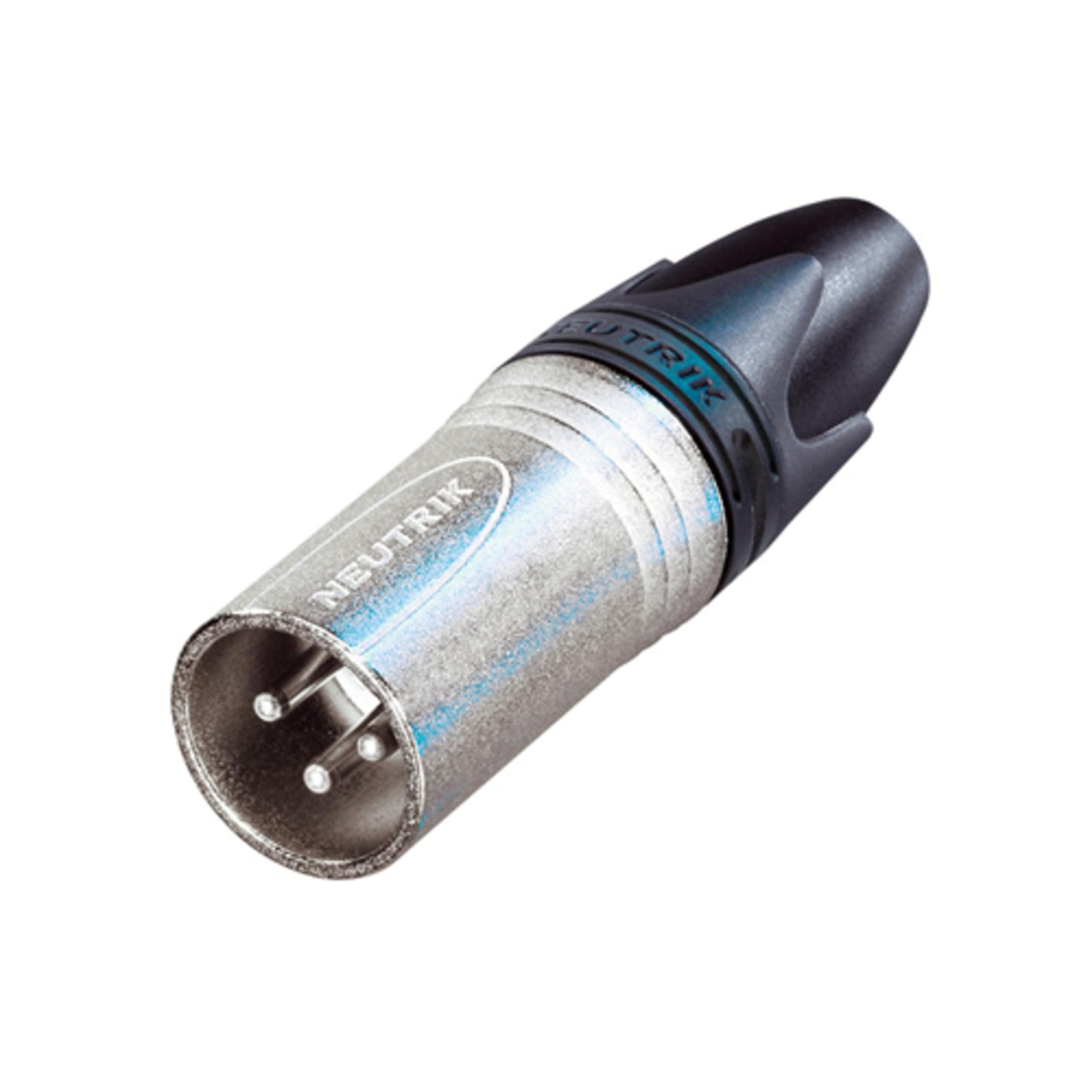 NC3MXX 3-Pin M Cable MT XLR, Silver