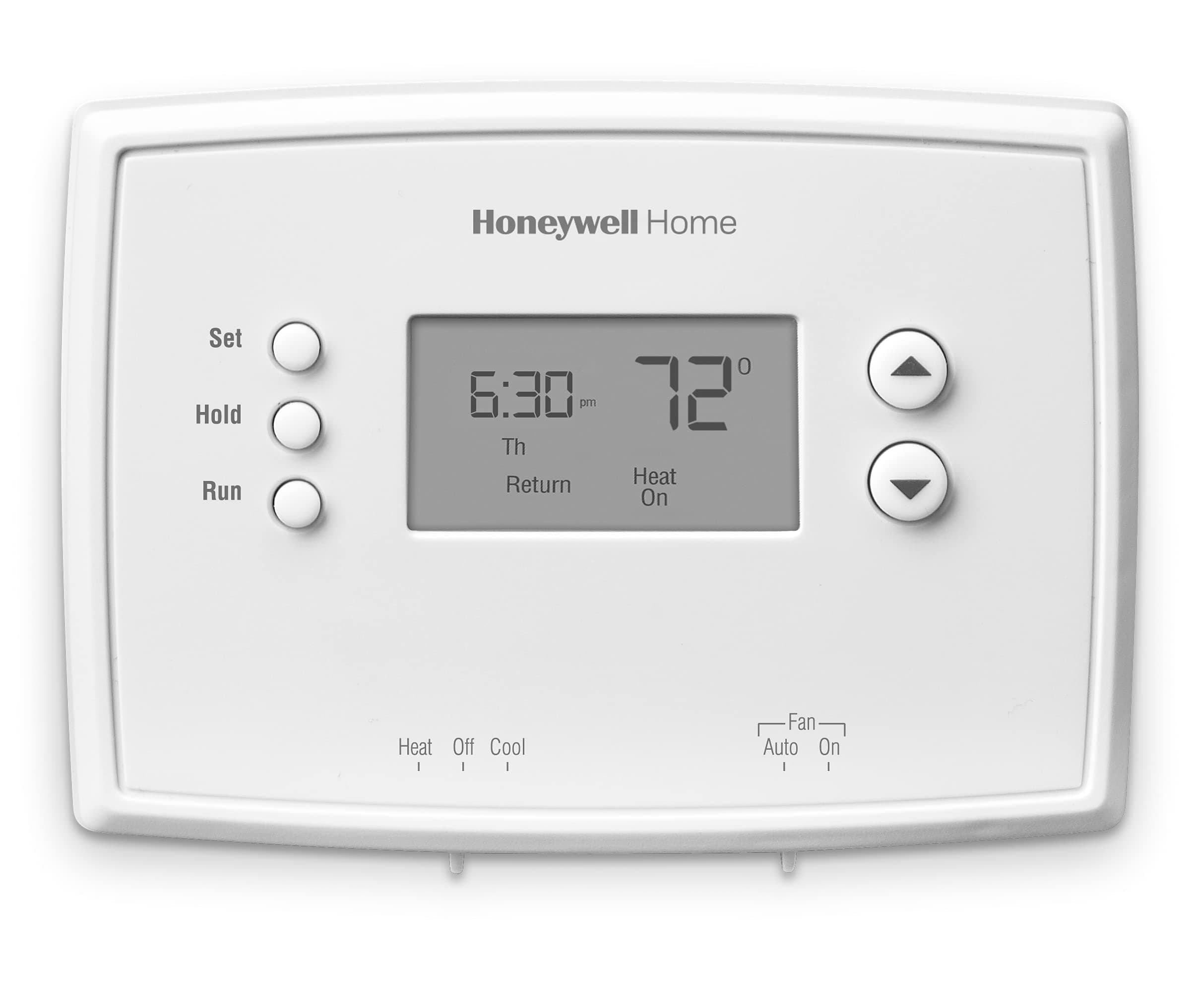 Honeywell Home RTH221B1039 RTH221B Programmable Thermostat, White
