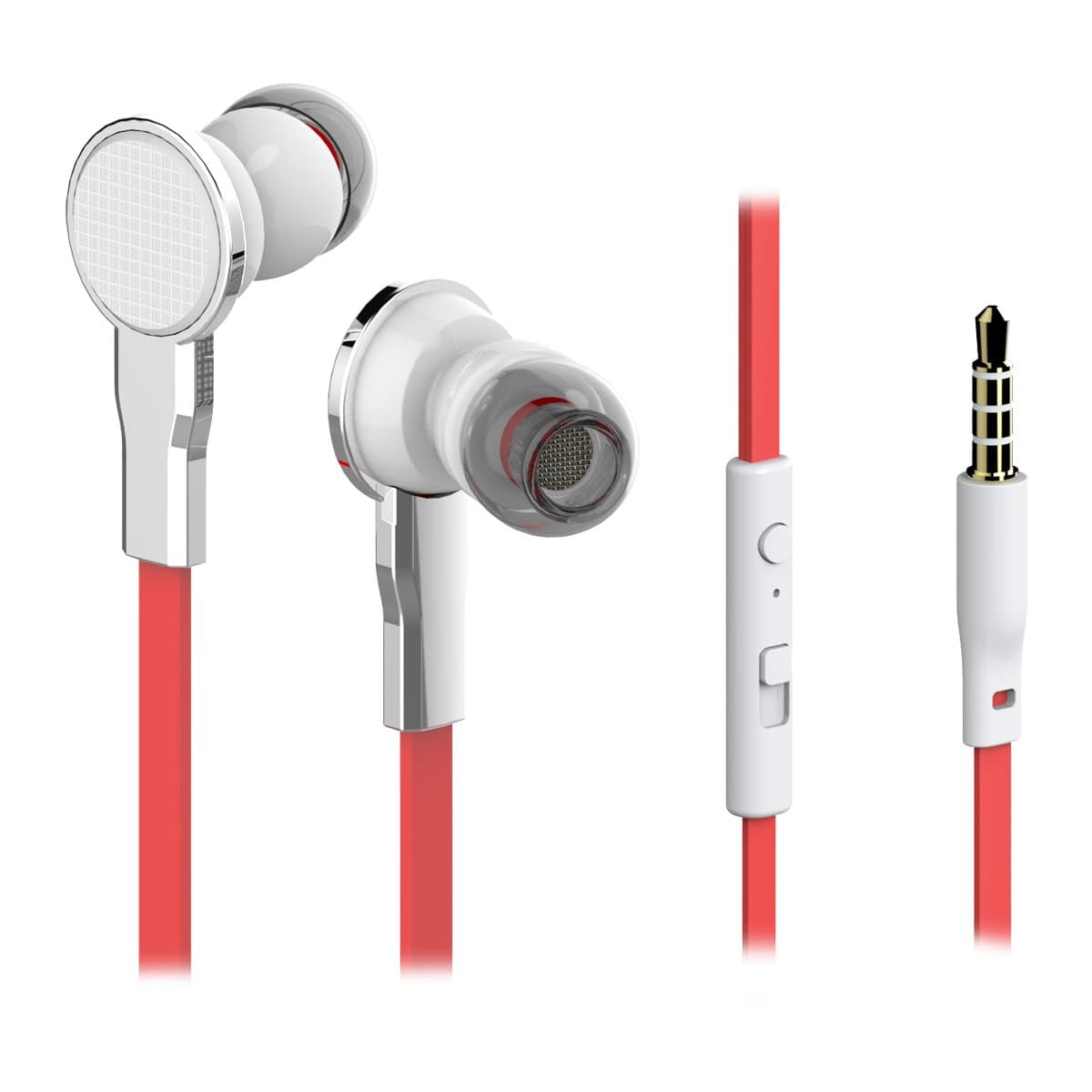 E616 Hifi HD In-Ear Headphone With Mic And Volume Control For iphone/Samsung Mobile Phone And Most of the 3.5mm Gold Plated Audio Accessories More Noble/Luxury/Lightweight High Resolution of the Song Live for Music Corded Headsets Earbud Headphones