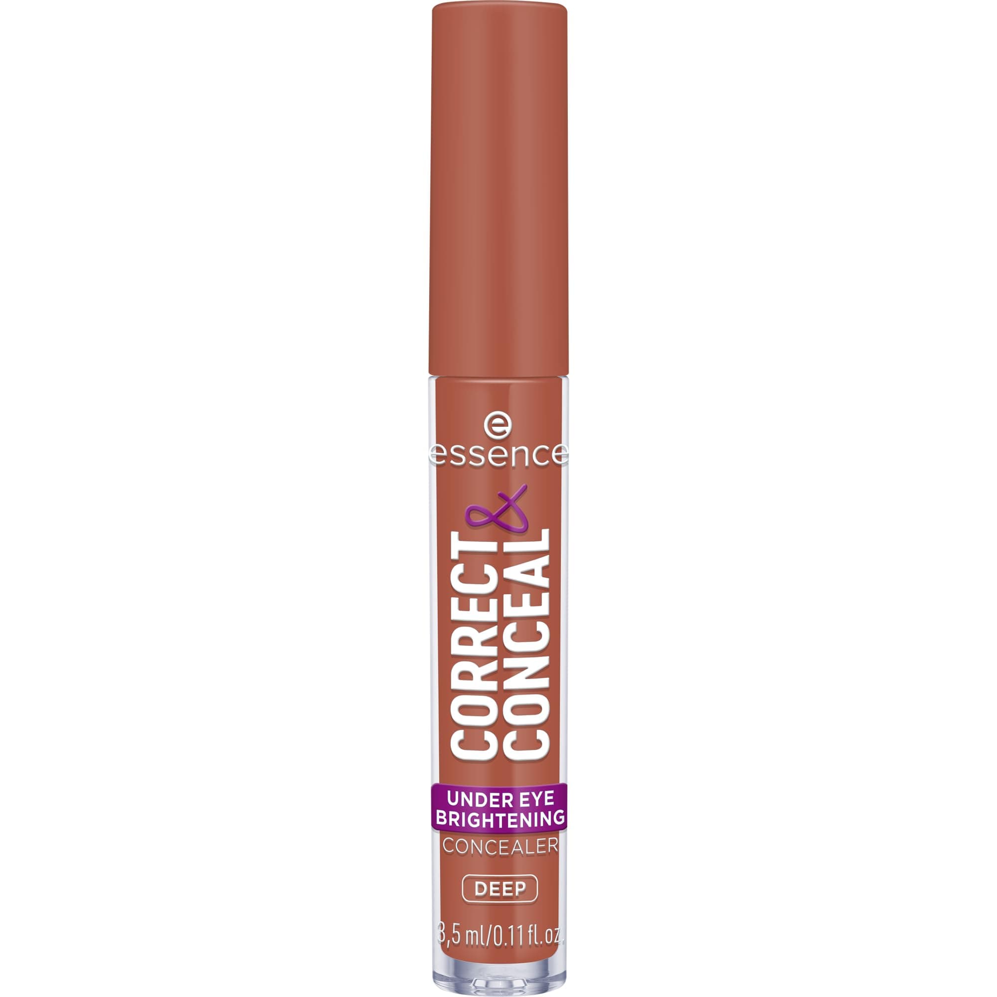 Correct & Conceal Under Eye Brightening Concealer | Easy Application, Lightweight, Buildable, Infused with Aloe Vera | Vegan & Cruelty Free (40 | Deep)