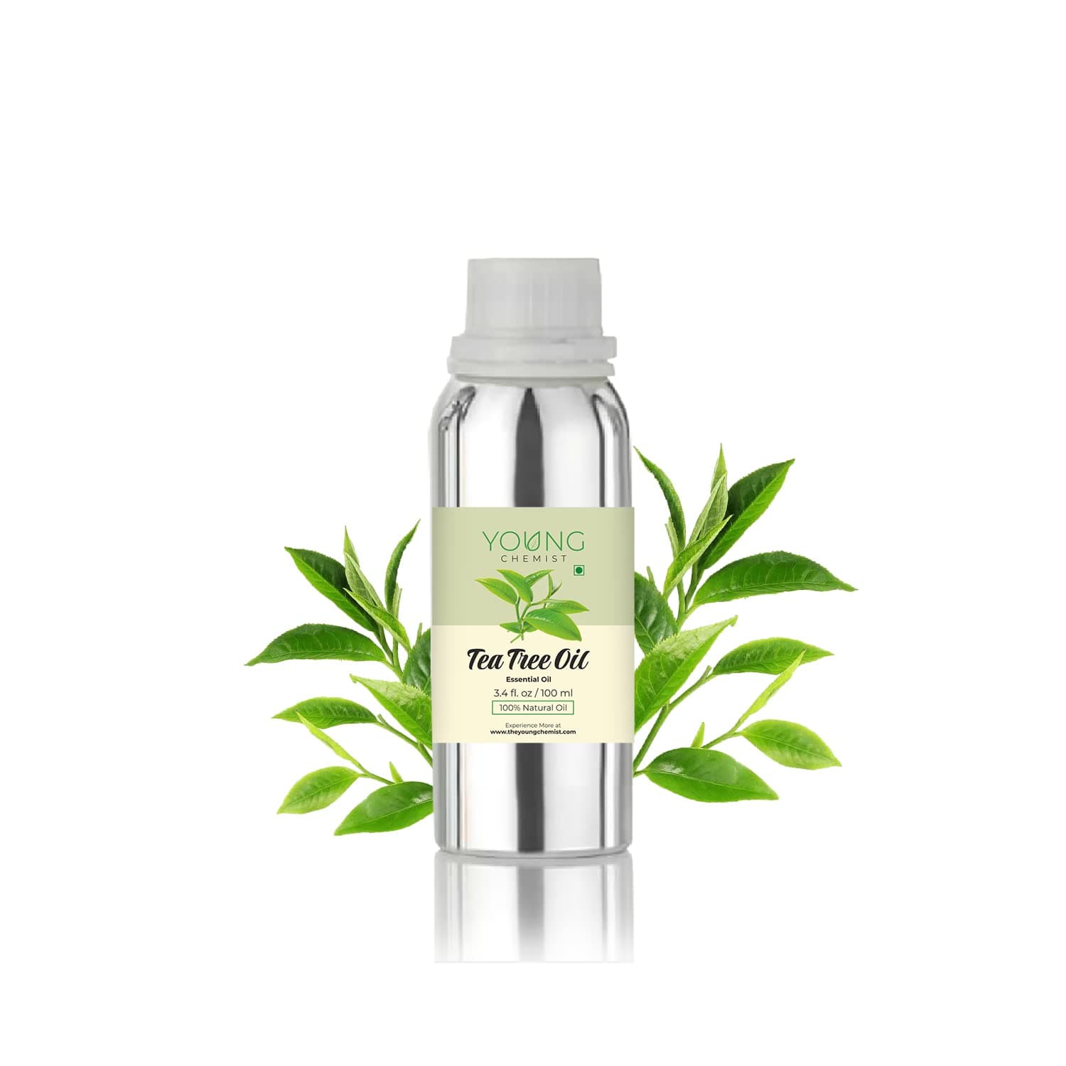 Pure Tea Tree Essential Oil - 100ml | Natural Solution for Acne, Skin Healing & Hair Care | Great for Aromatherapy, Homemade Remedies