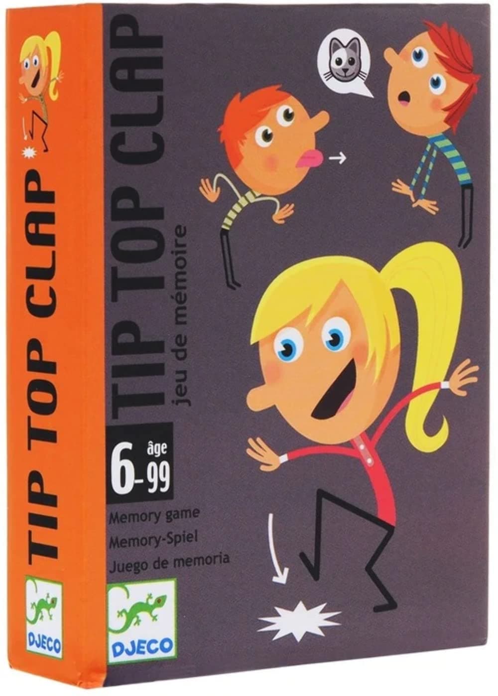 TIP TOP CLAP CARD MEMORY GAME BY DJECO