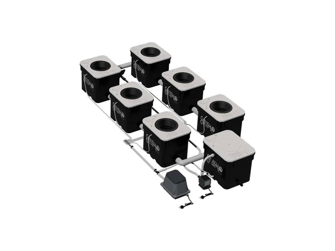 Under Current 6 XL UC6XL - 6 site - 8" net pot - 8 gallon grow modules - 90 watt - 120V