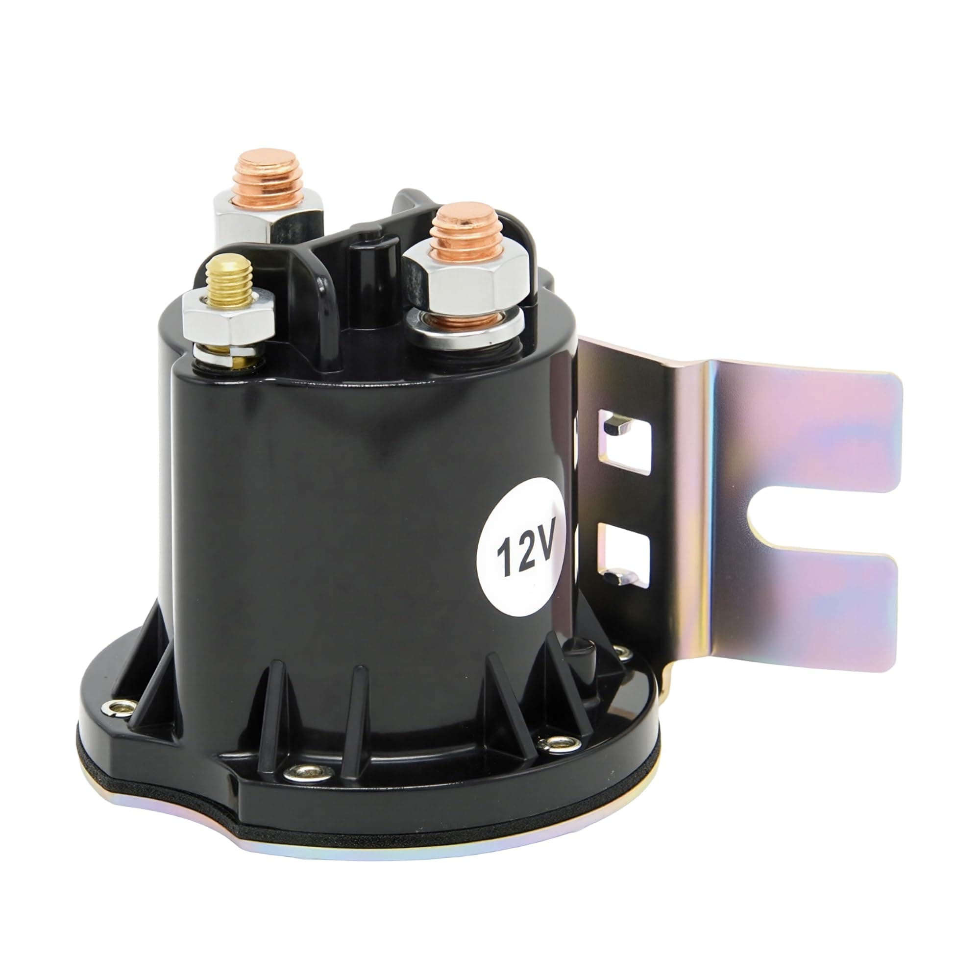 12V Starter Solenoid Relay Switch Intermittent Duty Contactor 3 Terminals Current 150A Max 800A with Nuts and Bolts Replaces # 634-1261-212