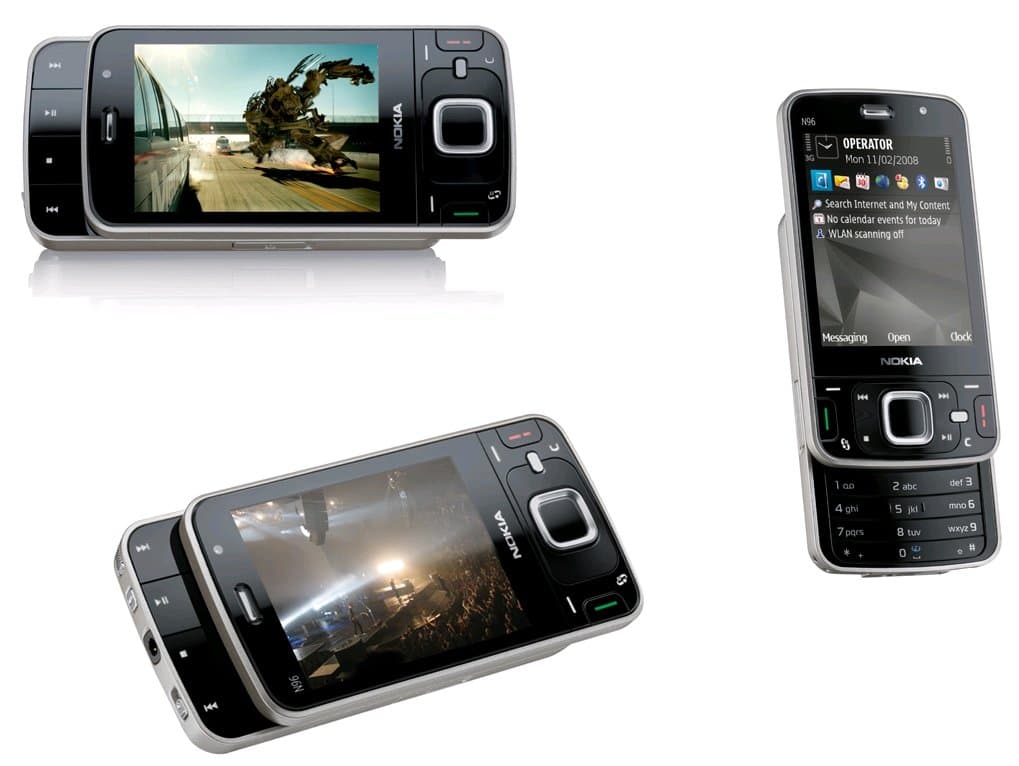 Nokia N96 Mobile Phone - Black