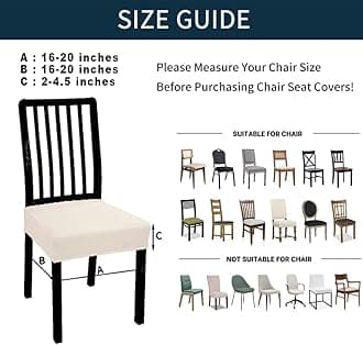 BRIDA Stretchable Floral Geometric Printed Dining Chair Seat Covers Elastic Chair Seat Case Protector, Slipcovers (Grey Pink, 6 Seat Cover)