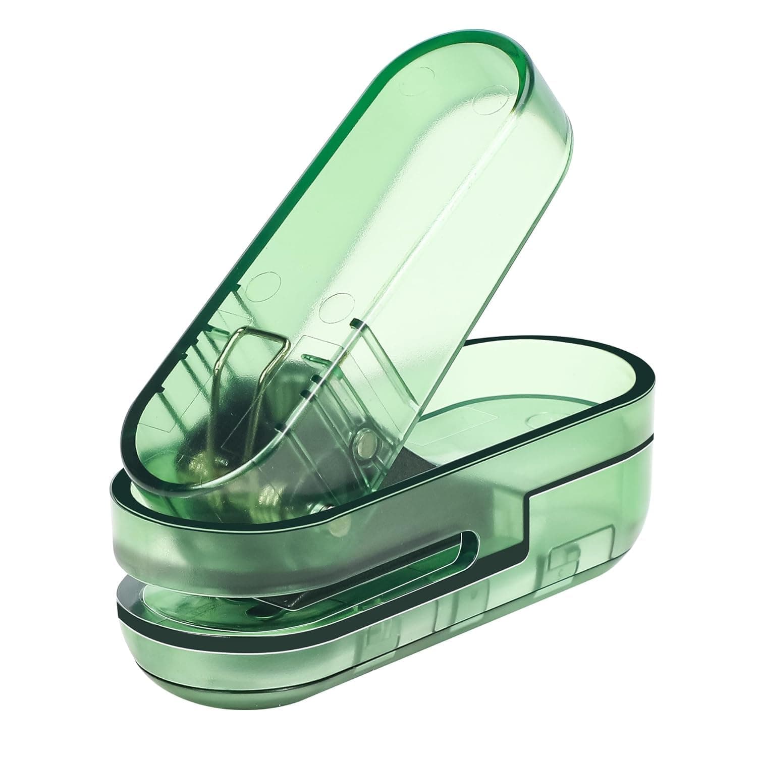 KASTWAVE Mini Hole Puncher, Handheld Hole Punch Single Hole Multifunctional Loose-Leaf Student Hole Punch Paper Document Hole Puncher DIY Ticket Binding Ticket Puncher for Home Office