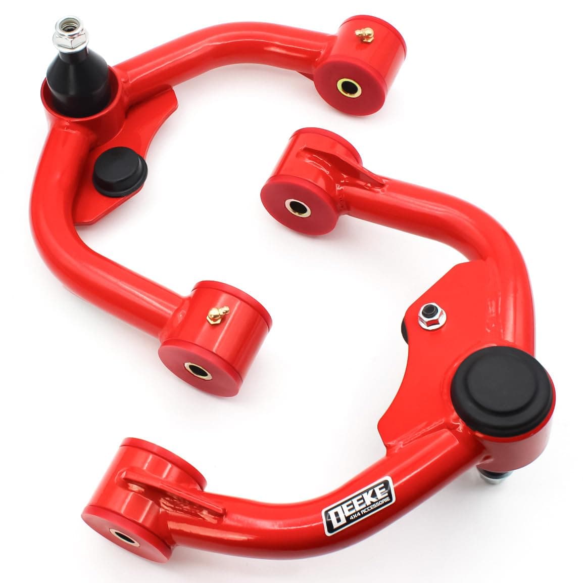 Front Upper Control Arms for 2005-2021 Nissan Frontier, 2004-2018 Pathfinder, and 2005-2015 Xterra - 1-3" Lift, Set of 2 with Ball Joints