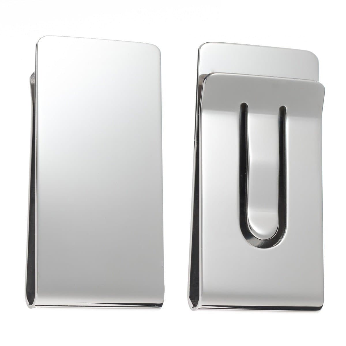 Plain, Polished Metal Money Clip