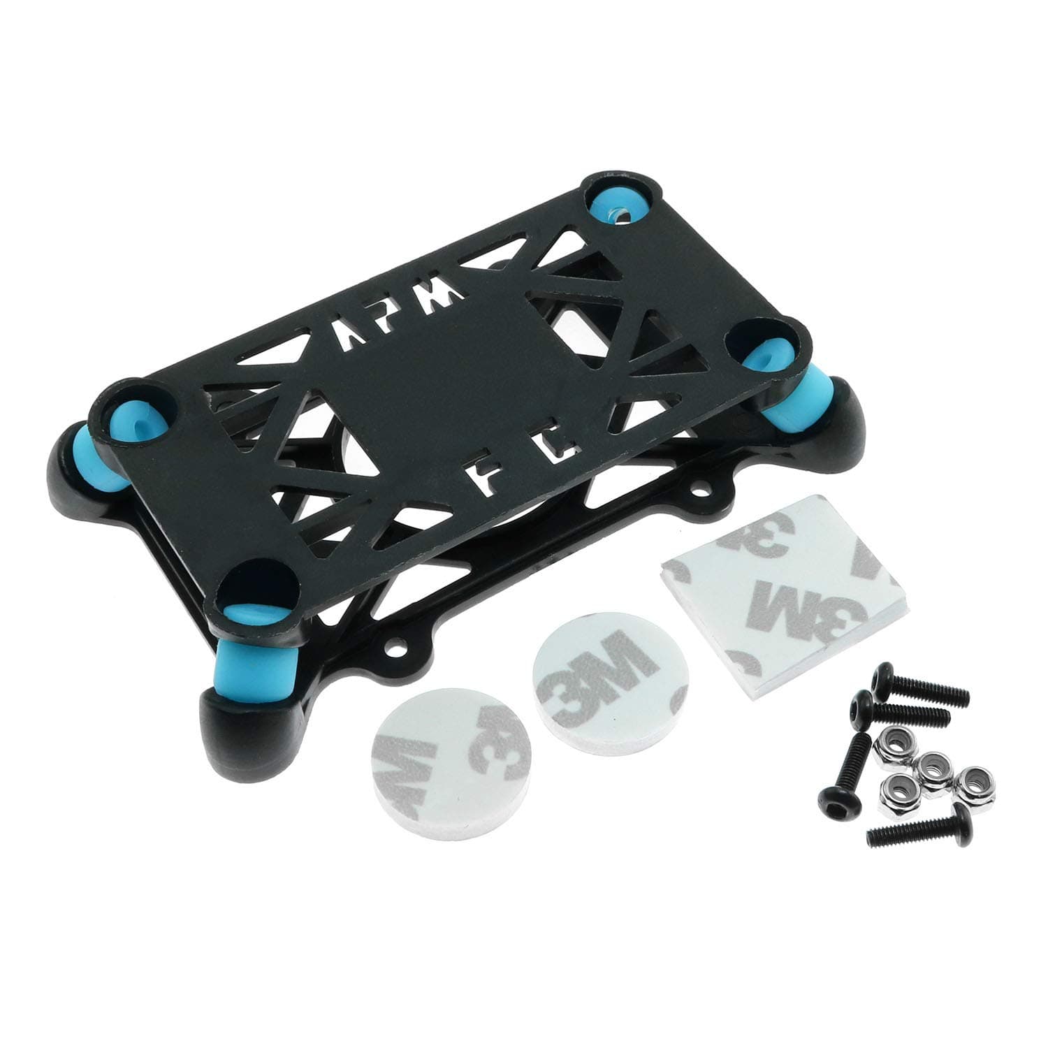 Maxmoral Flight Controller Damping Board Anti-Vibration Shock Absorber Plate Mount Set for Quadcopter Pixhawk APM2.5/2.6/KK/MWC, FC-AVBOARD-1