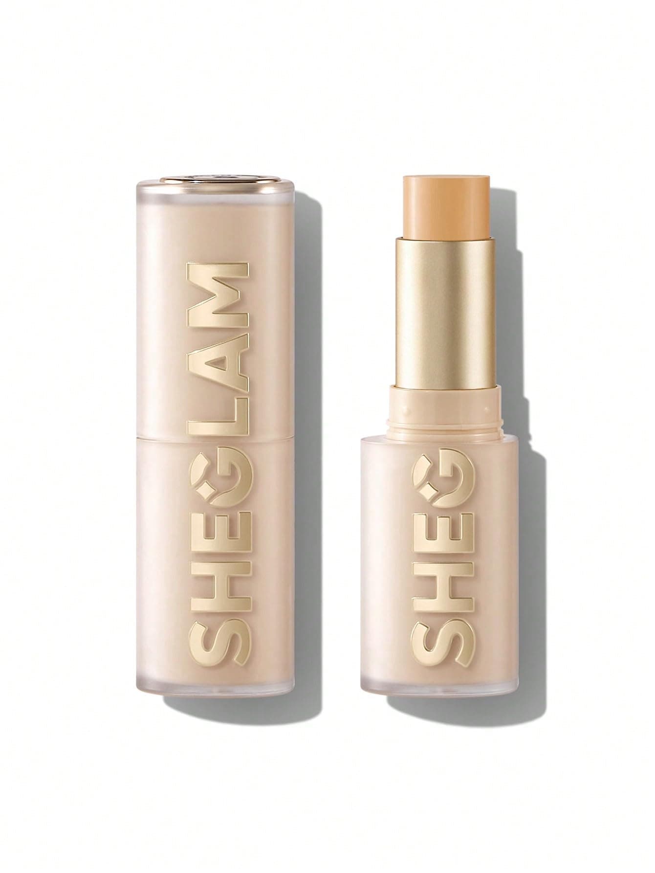 SHEGLAM Skin Magnet High Coverage Foundation Stick Longwear Medium Face Makeup for All Skin Types-Acorn