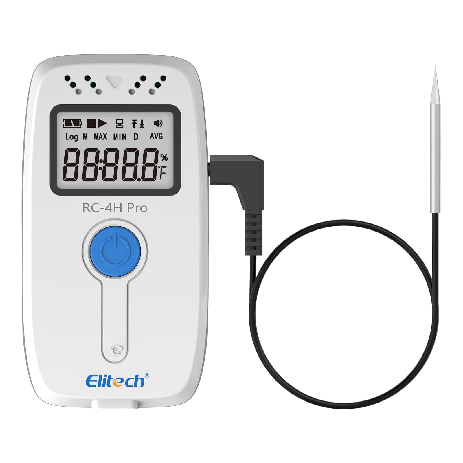 Elitech RC-4HC USB Temperature and Humidity Data Logger 16000 Points Record Capacity
