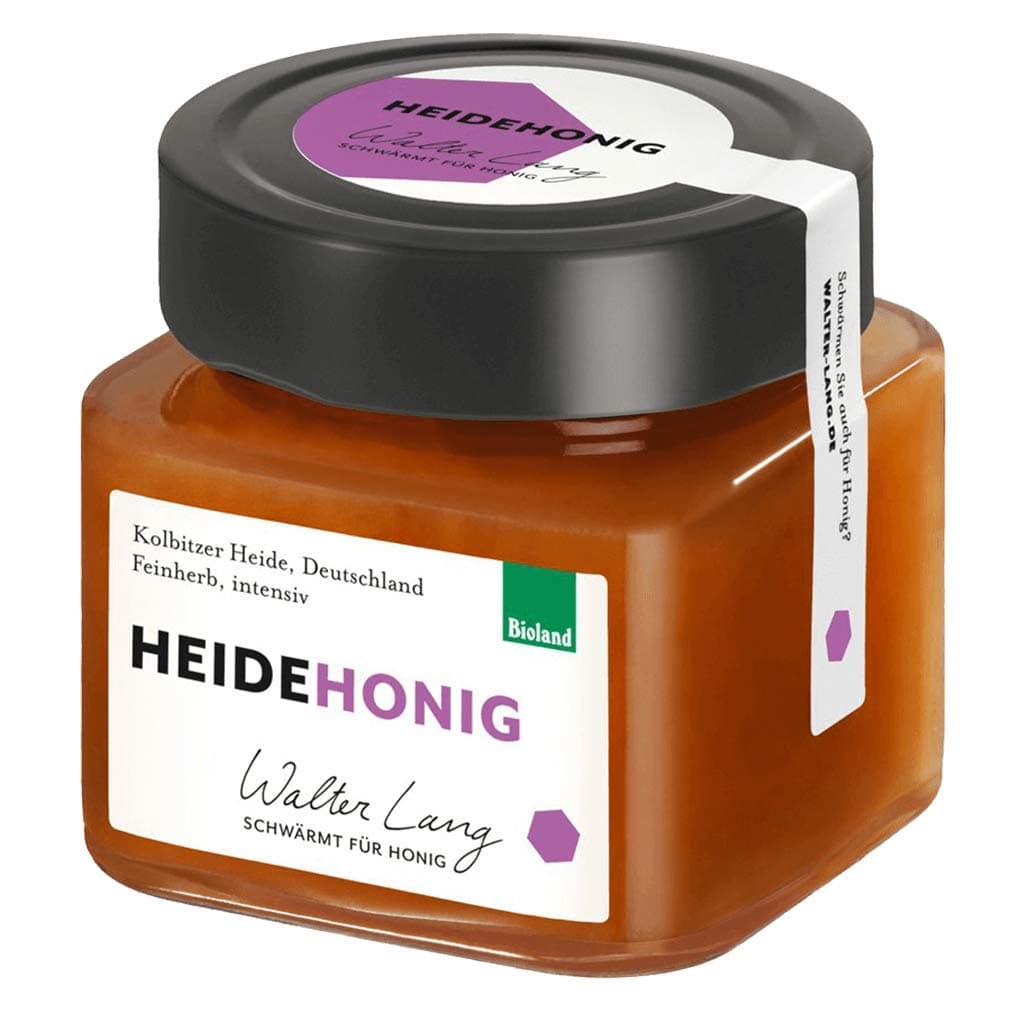 Walter Lang Organic heather honey, 275 g.