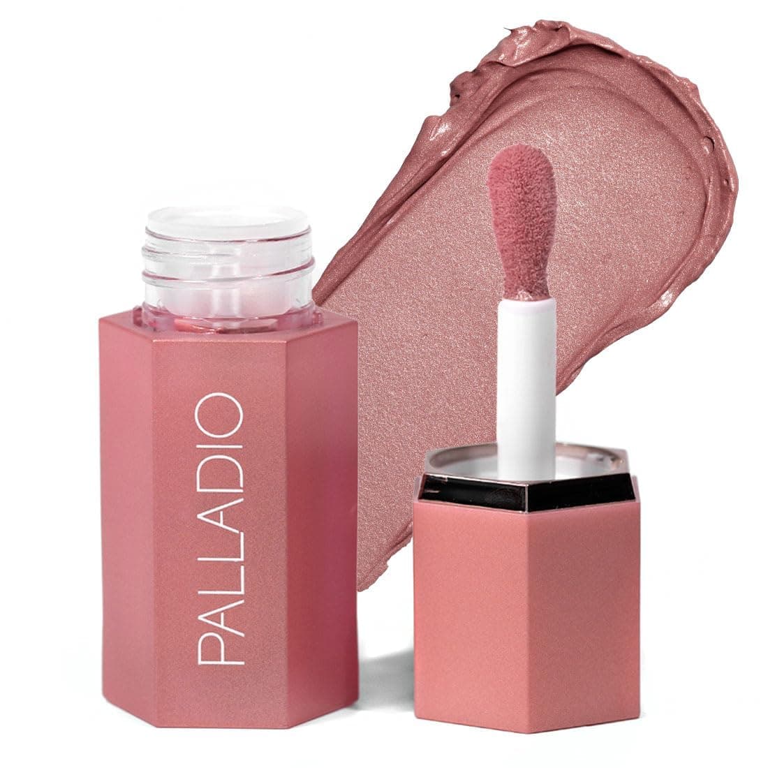 Liquid Blush for Cheeks & Lips 2-in-1 Makeup Face Blush, Weightless Cream Formula, Smudge Proof Long-Wearing Pigmented Blush, Natural Look Makeup Face Blushes, Shimmer Finish, Dainty
