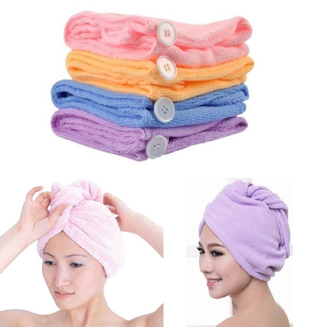 Hair wrap Towel pack of 2