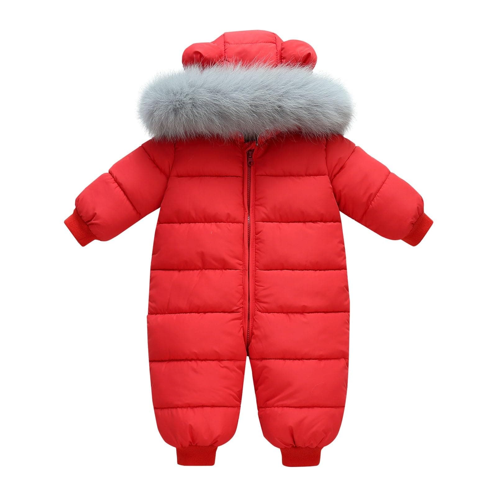 Infant 1 Down Jacket With Detachable Collar Solid Color Thick Hooded Down Jacket Baby Girl 0to3 Months Outfits Summer