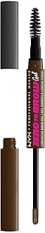 NYX PROFESSIONAL MAKEUP Zero to Brow, Longwear Eyebrow Gel, Chocolate