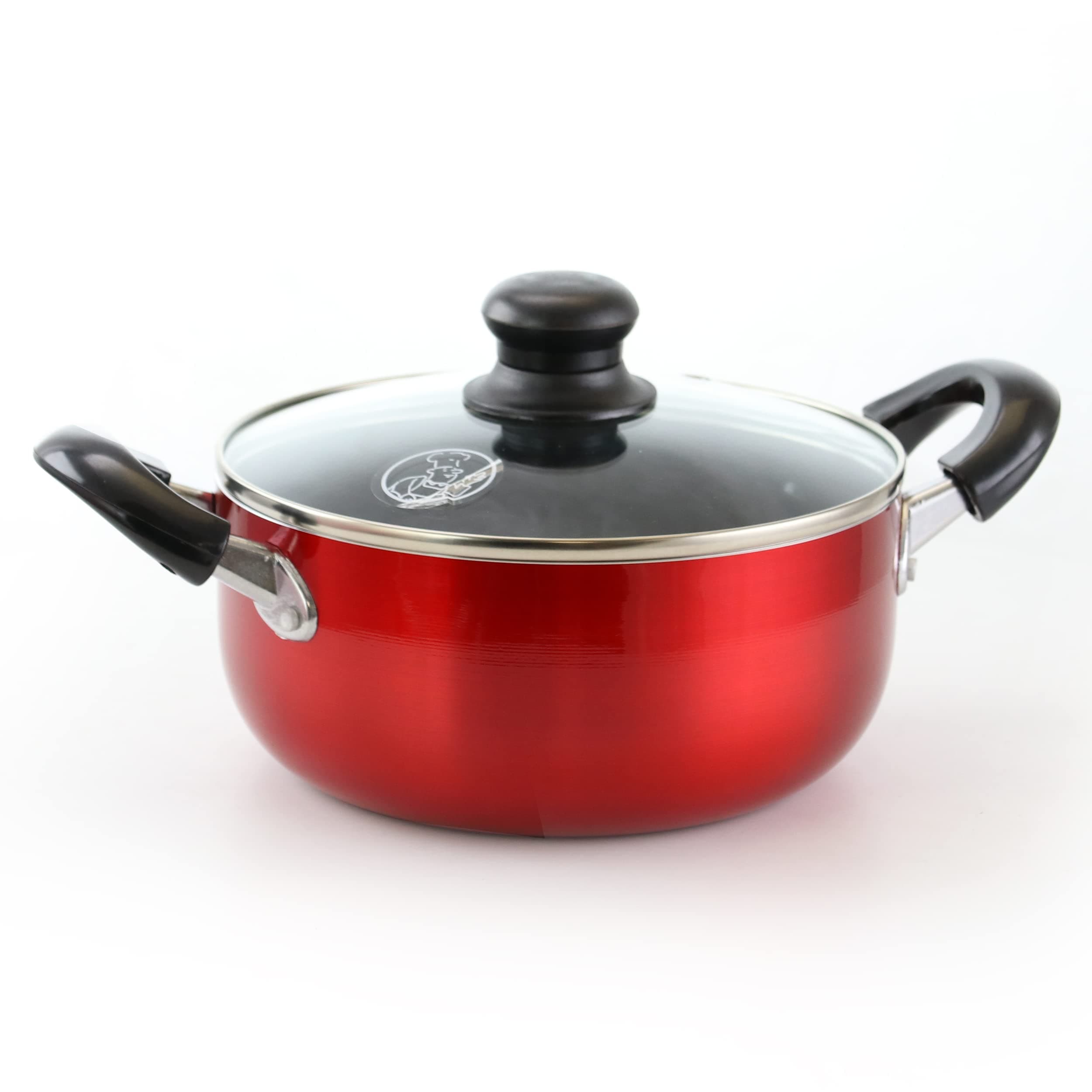 Better ChefDutch Oven 5 Quart Aluminum, Red