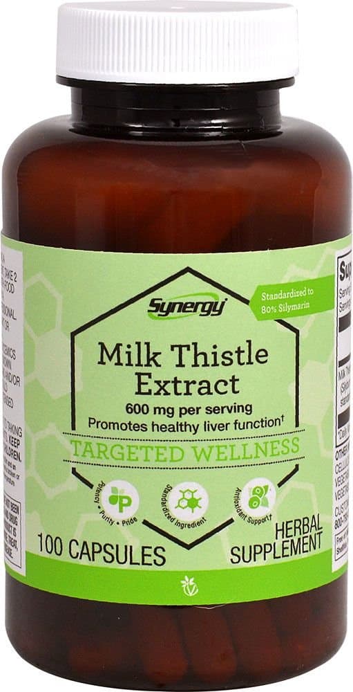 Vitacost Milk Thistle Extract - Standardized -- 600 mg per serving - 100 Capsules