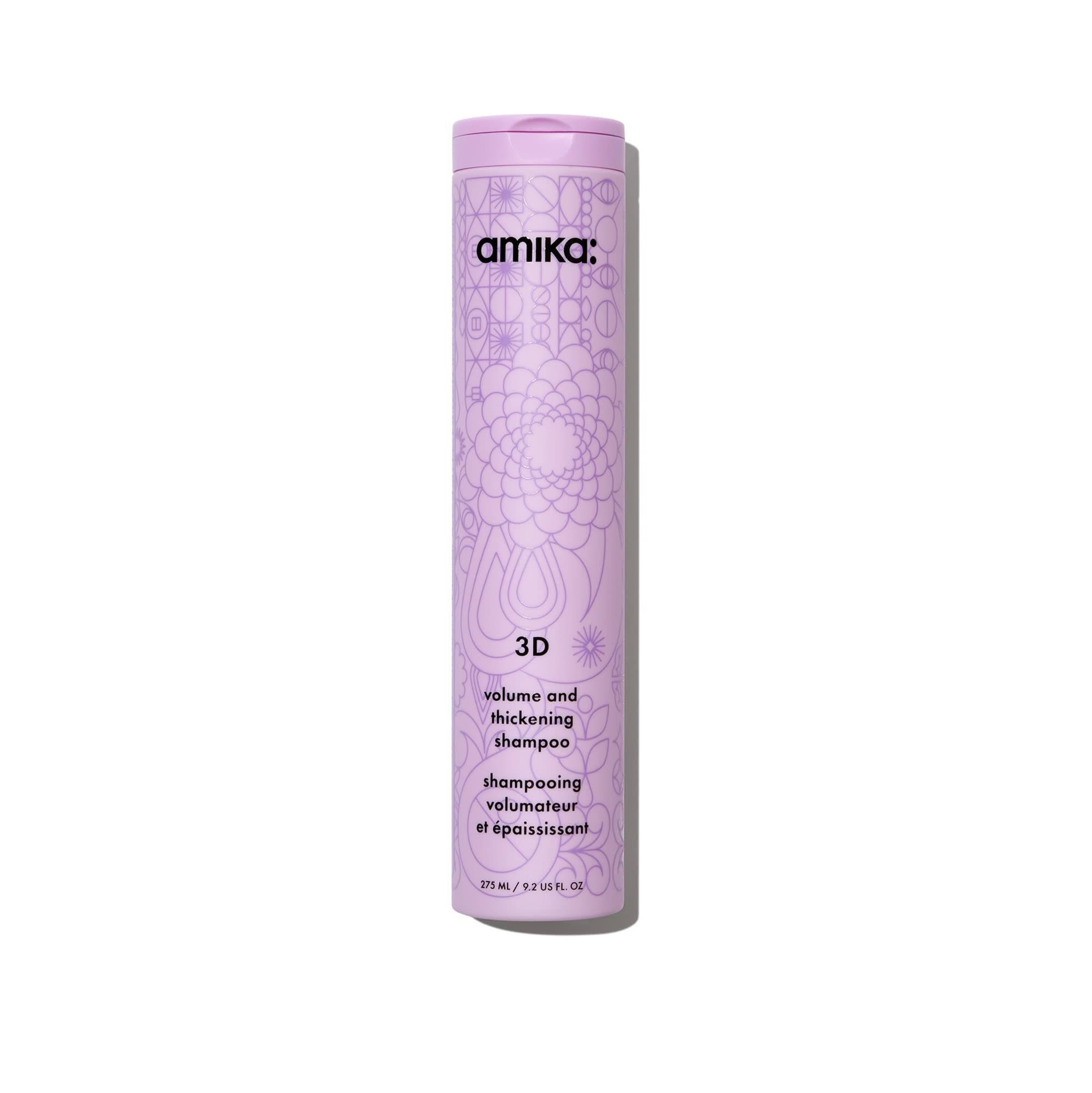 amika 3D volume & thickening shampoo, 275ml |