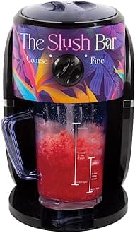 Fizz Creations The Slush Bar Cocktail Slushie Ice Shaver. Iced Cocktail Maker. Includes Coarse & Fine Settings. Makes up to 1 Litre of Slushie.
