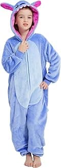 YemnutHalloween Christmas Unisex Kids Flannel Cosplay Onesie Costume Outfit Suit for Girls and Boys