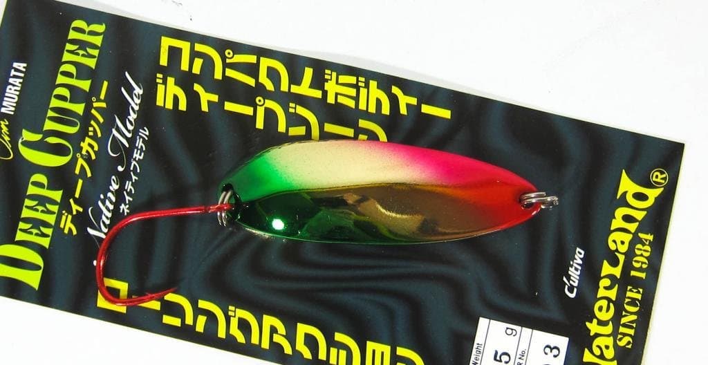 Water Land Spoon Deep Cupper Native 30 grams Sinking Lure 3 (7671)