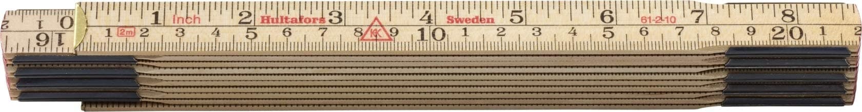Hultafors Tools 100504U Folding Ruler 61 2 10
