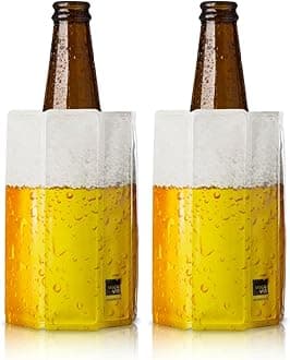 Vacu Vin Rapid Ice Lager/Beer Cooler,Multi-Colour,M (Pack of 2)
