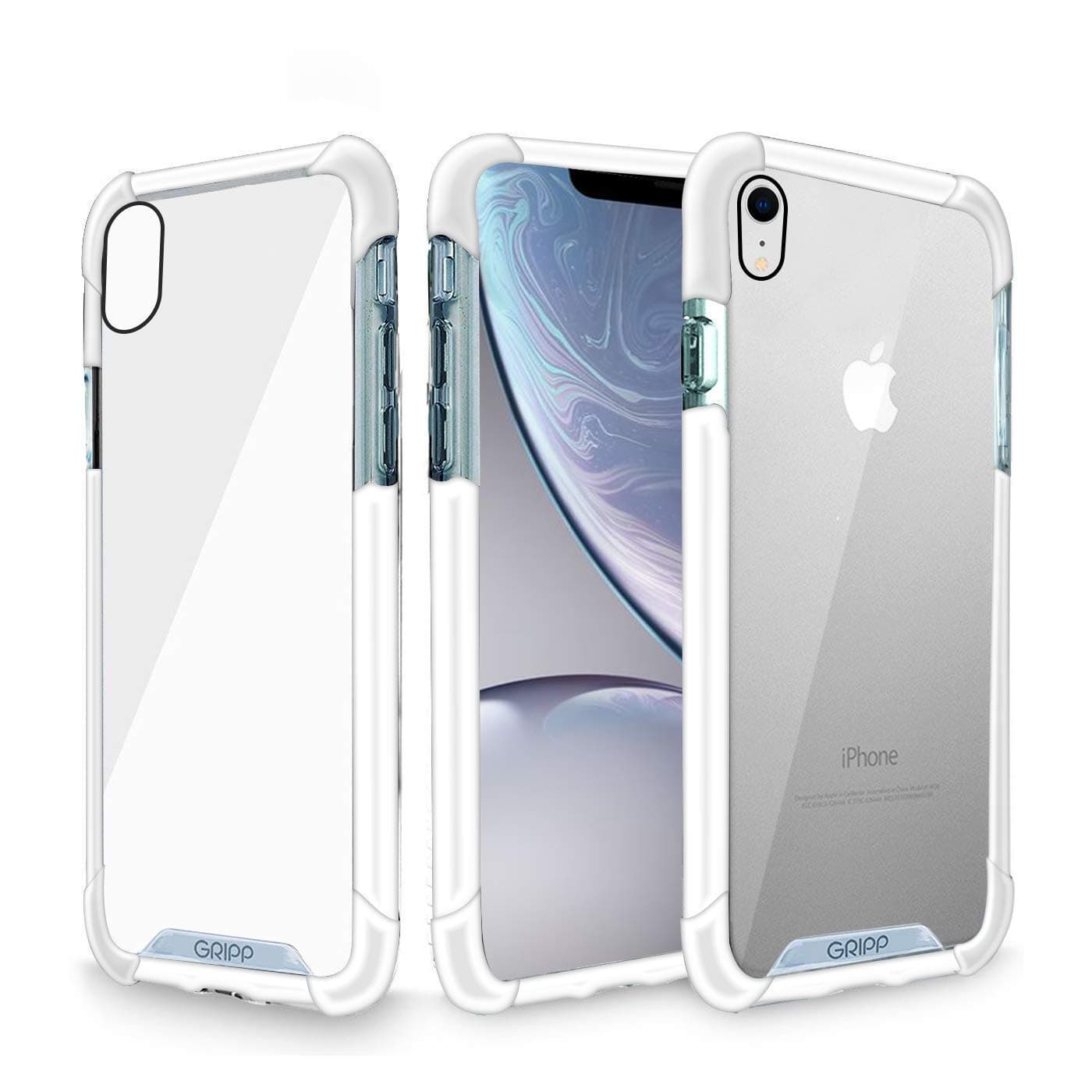 GRIPP Back Cover for iPhone XR (Polycarbonate_White)